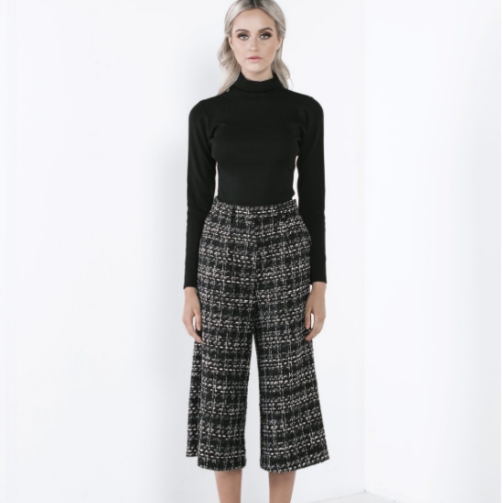 Culottes Plaid
